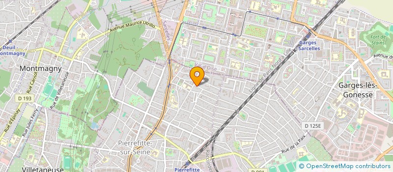 localisation de l'entreprise LA CAPSULE AUX DELICES à PIERREFITTE-SUR-SEINE
