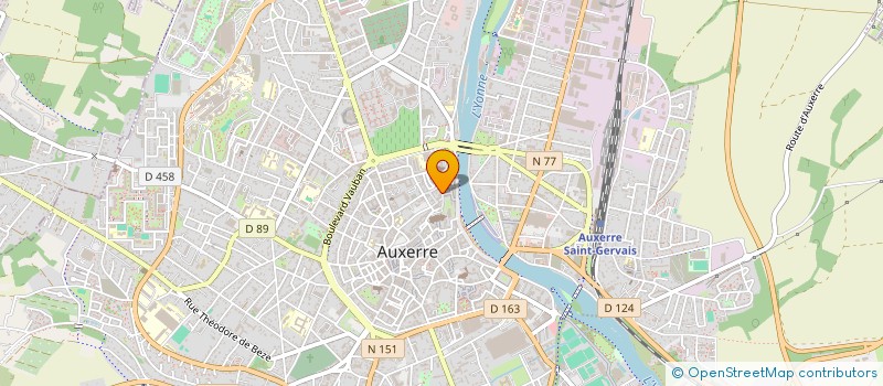 localisation de l'entreprise LA CAPUCINE à AUXERRE