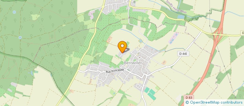 localisation de l'entreprise LA CAPUCINE INVEST  HARTMANNSWILLER