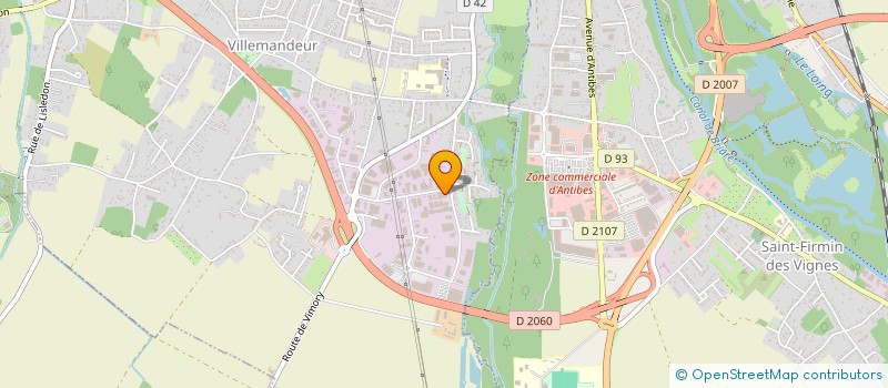 localisation de l'entreprise LA CAR à VILLEMANDEUR