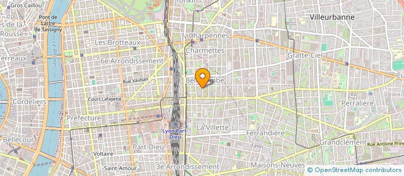 localisation de l'entreprise LA CARA  LYON