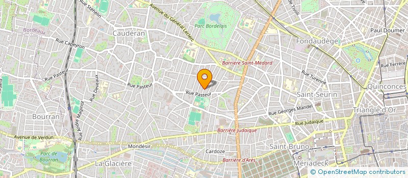 localisation de l'entreprise LA CARABOTE à BORDEAUX