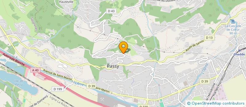 localisation de l'entreprise LA CARACOLE à PASSY