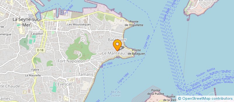 localisation de l'entreprise LA CARAIBE à LA SEYNE SUR MER