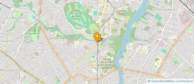 localisation de l'entreprise LA CARAPATE à NANTES