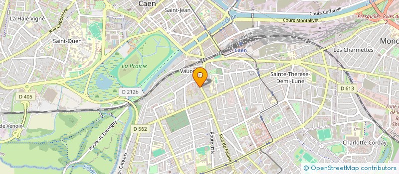 localisation de l'entreprise LA CARAVANE DES RACONTARDS à CAEN