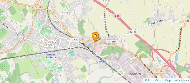 localisation de l'entreprise LA CARAVANEREY SARL à MOIRANS