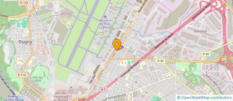 localisation de l'entreprise LA CARAVELLE à LE BLANC-MESNIL
