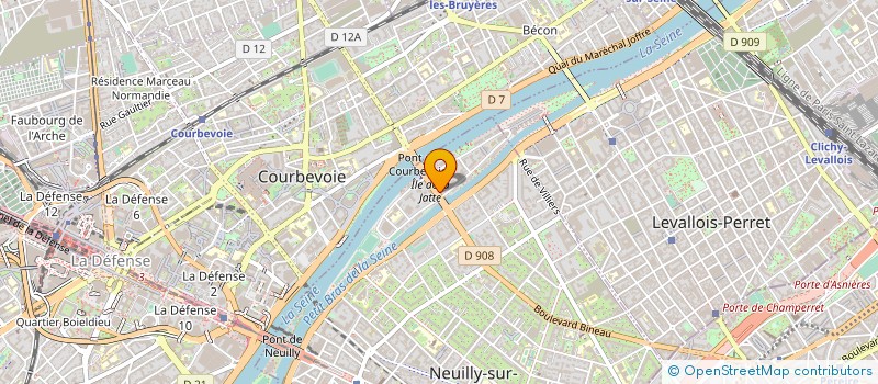 localisation de l'entreprise LA CARAVELLE à NEUILLY-SUR-SEINE