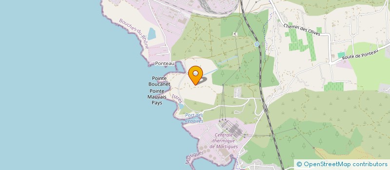 localisation de l'entreprise LA CARAVELLE IV  MARTIGUES