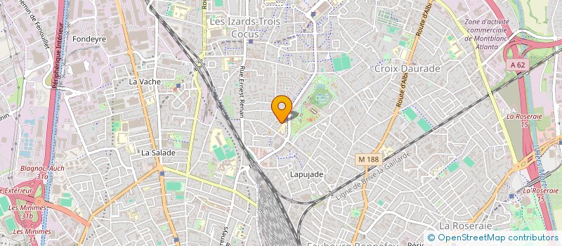 localisation de l'entreprise LA CARAVOLE à TOULOUSE