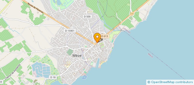 localisation de l'entreprise LA CARIOCA MEZE à MEZE