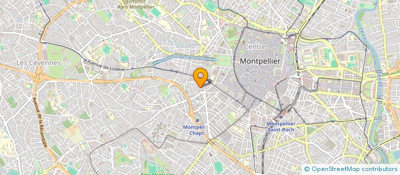 localisation de l'entreprise LA CARMAGNOLE à MONTPELLIER