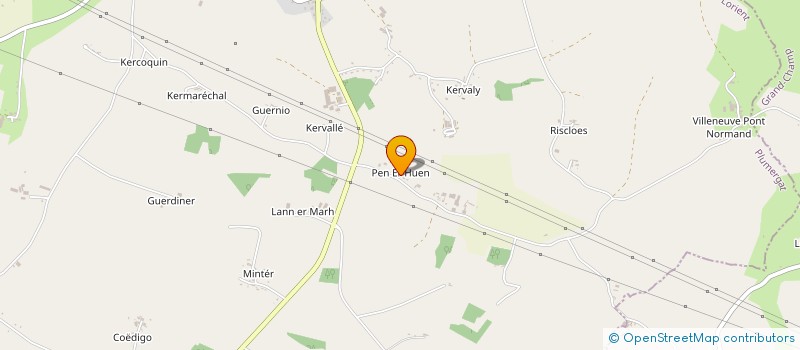 localisation de l'entreprise LA CARNACOISE  PLOEMEL