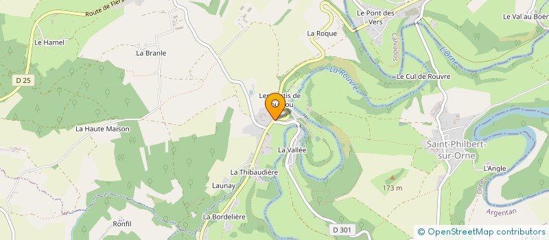 localisation de l'entreprise LA CARNEILLE EN HISTOIRE à ATHIS-VAL DE ROUVRE