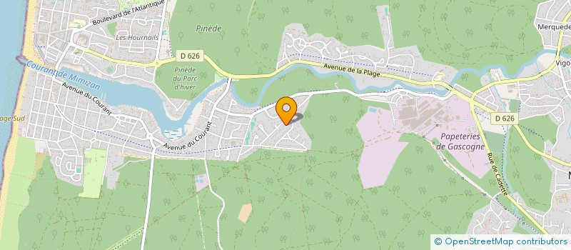 localisation de l'entreprise LA CARNESIENNE  MIMIZAN