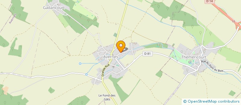 localisation de l'entreprise LA CAROLLANDIERE-LACOCHE  AVERNES