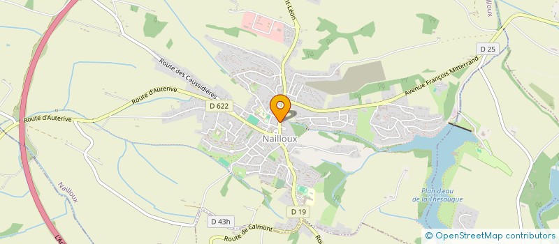 localisation de l'entreprise LA CAROTTE ENCHANTEE  NAILLOUX