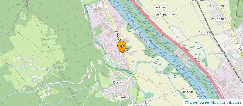 localisation de l'entreprise LA CAROTTE JOYEUSE à VEUREY-VOROIZE