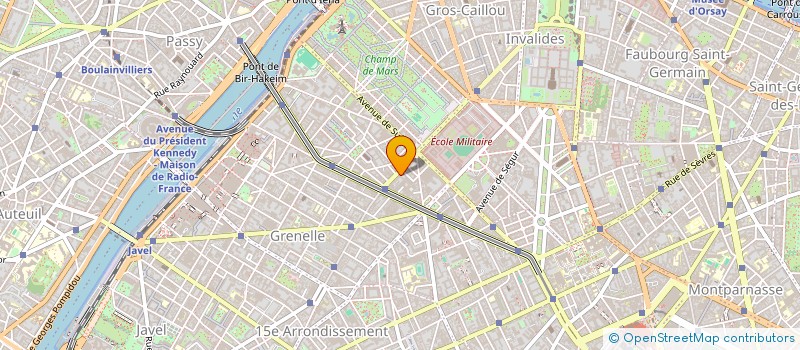 localisation de l'entreprise LA CAROTTE MOTTE PICQUET  PARIS