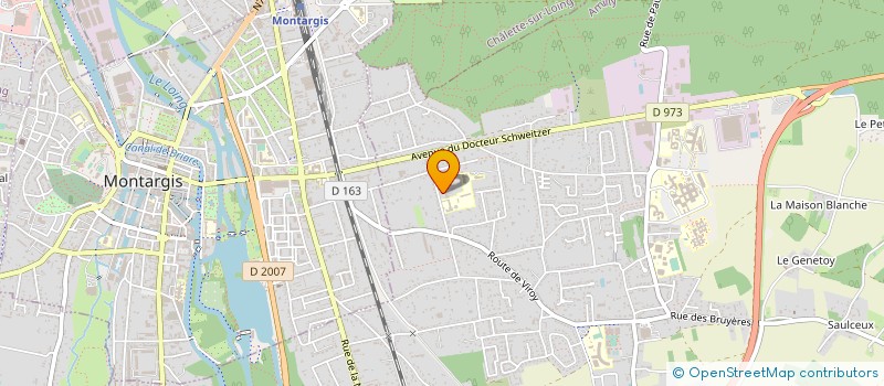 localisation de l'entreprise LA CARPE 45  AMILLY