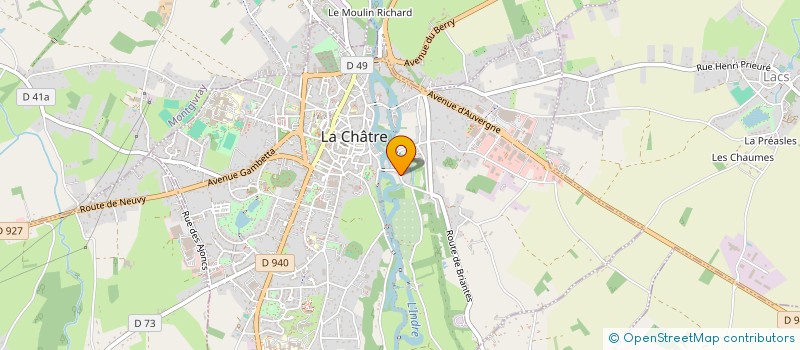 localisation de l'entreprise LA CARPE à CHASSIGNOLLES