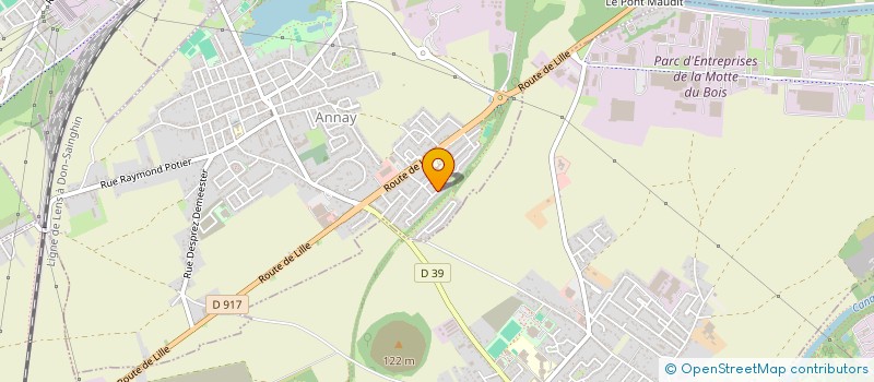 localisation de l'entreprise LA CARPE ANNAYSIENNE  ANNAY