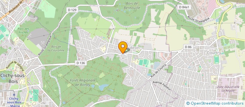 localisation de l'entreprise LA CARPE COUBRONNAISE  COUBRON