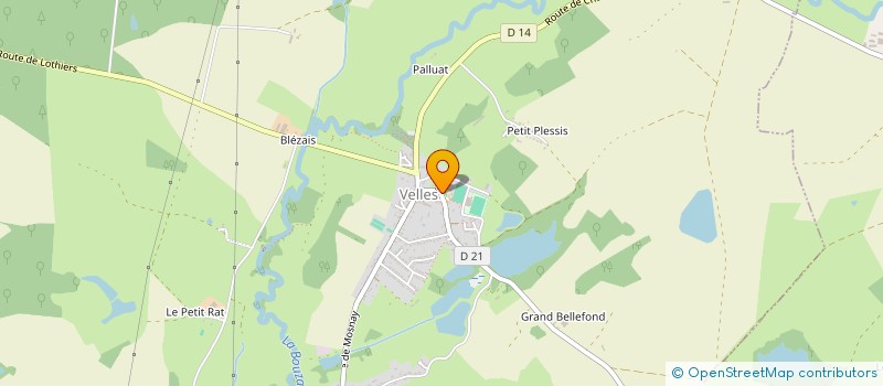 localisation de l'entreprise LA CARPE VELLOISE à VELLES