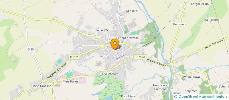 localisation de l'entreprise LA CARPENTIERE  SCAER