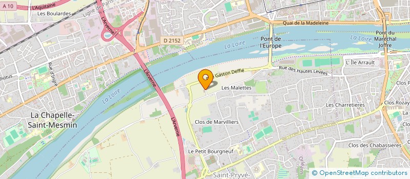 localisation de l'entreprise LA CARREAULEC à SAINT-PRYVE-SAINT-MESMIN