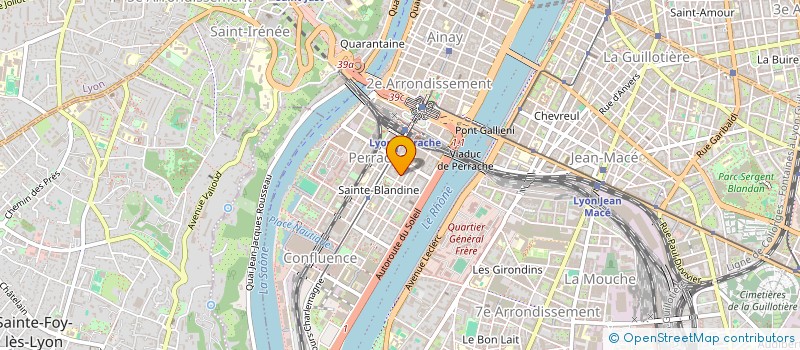 localisation de l'entreprise LA CARRIERE à LYON
