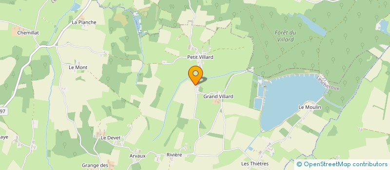 localisation de l'entreprise LA CARRONIERE MAIL  LESCHEROUX