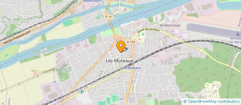 localisation de l'entreprise LA CARTE A JOUER LUDISPACE à LES MUREAUX
