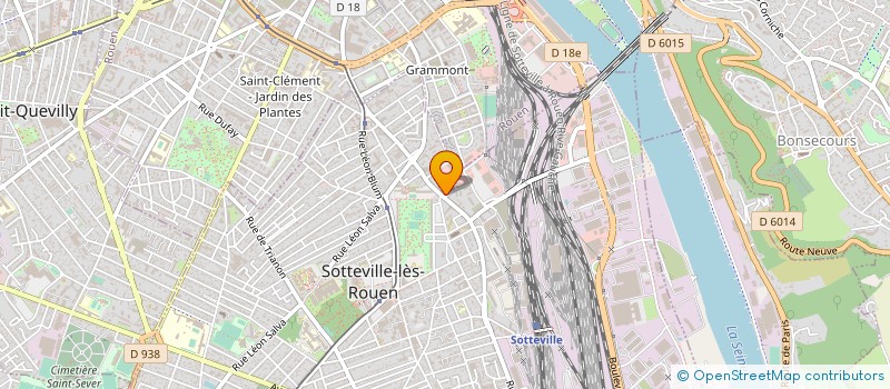 localisation de l'entreprise LA CARTE D ORIENT à SOTTEVILLE-LES-ROUEN