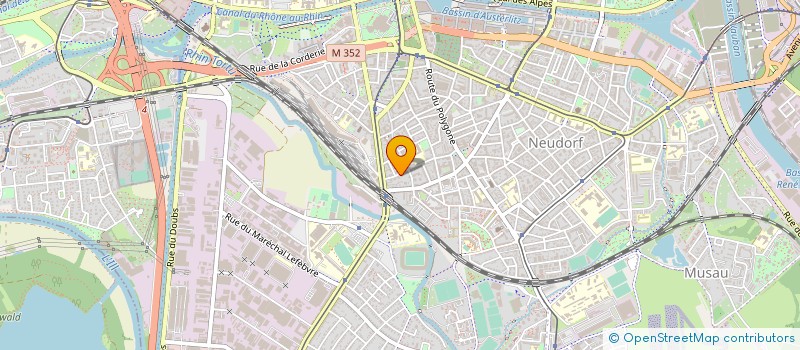 localisation de l'entreprise LA CARTE RH à STRASBOURG