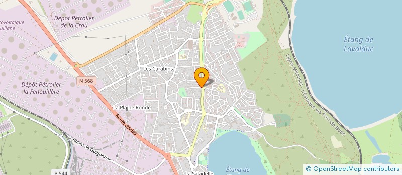 localisation de l'entreprise LA CAS'A GOURMANDISES  FOS-SUR-MER