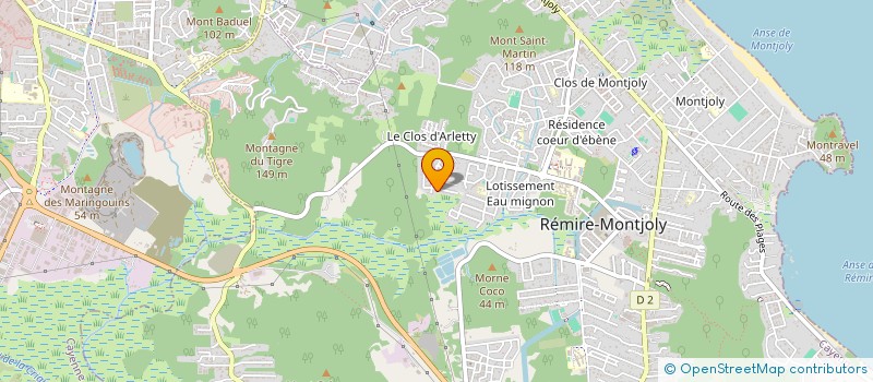 localisation de l'entreprise LA CAS'TIMOUN à REMIRE-MONTJOLY