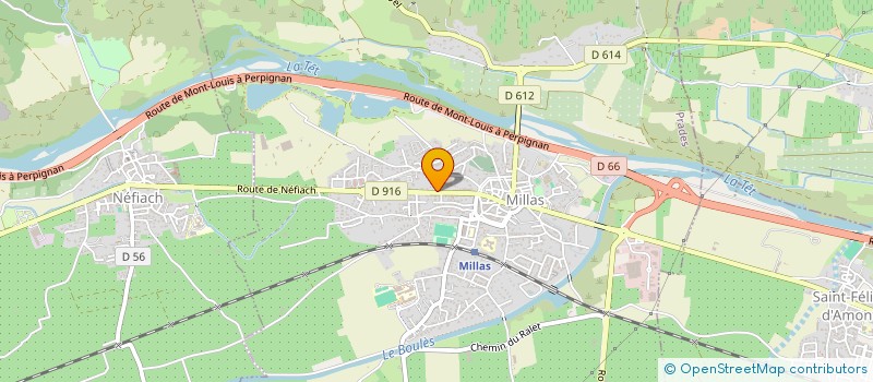 localisation de l'entreprise LA CASA 2 MILLAS  MILLAS