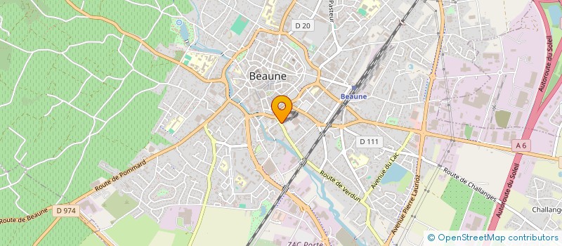 localisation de l'entreprise LA CASA 3 B à BEAUNE