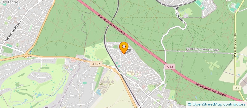 localisation de l'entreprise LA CASA 4 à NOISY-LE-ROI