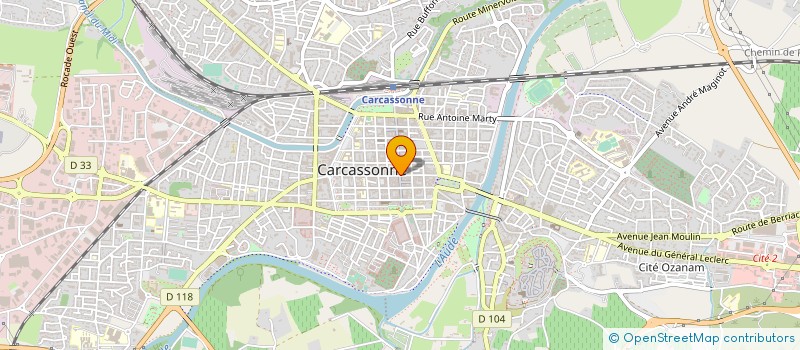 localisation de l'entreprise LA CASA à CARCASSONNE