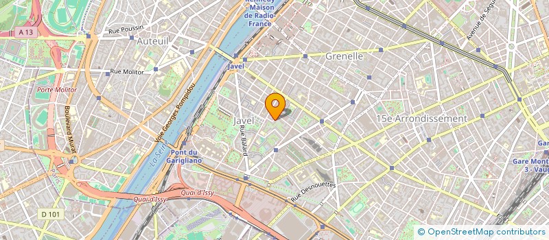 localisation de l'entreprise LA CASA  PARIS