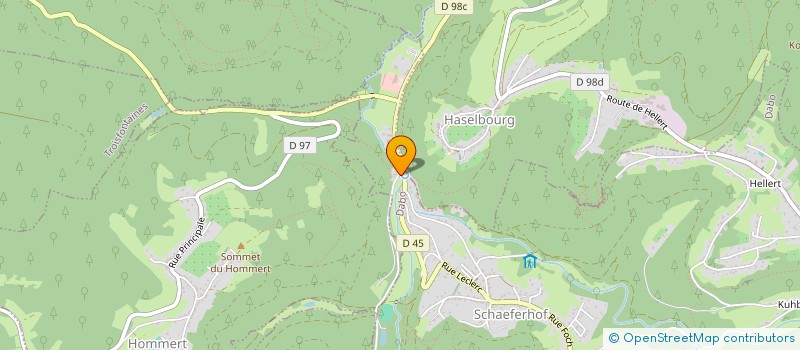 localisation de l'entreprise LA CASA  DABO