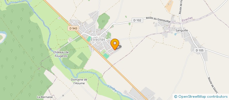 localisation de l'entreprise LA CASA à ETRECHET