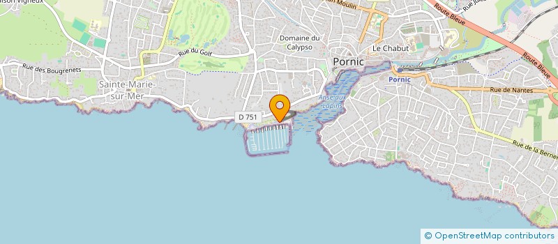 localisation de l'entreprise LA CASA à PORNIC