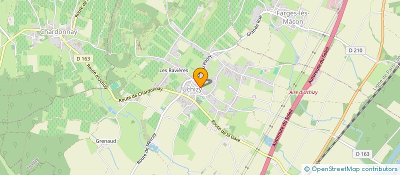localisation de l'entreprise LA CASA  UCHIZY
