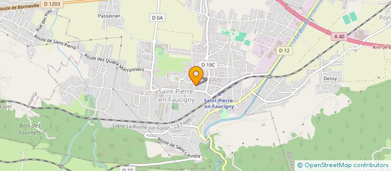 localisation de l'entreprise LA CASA  SAINT-PIERRE-EN-FAUCIGNY