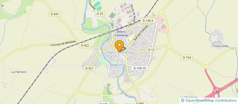 localisation de l'entreprise LA CASA à ILLIERS-COMBRAY
