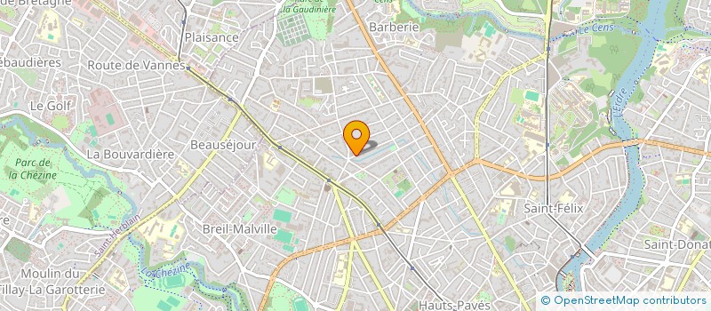 localisation de l'entreprise LA CASA BELILE à NANTES
